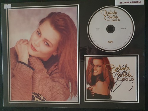 Belinda carlisle signed - carlisle,